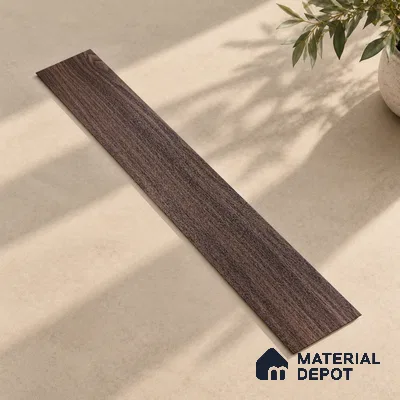 Australian IPE Crystal Finish Vinyl Flooring | VF 00155 | 3 ft x 6 Inch - 2 mm | UV Coated Suitable For Bedroom, Office & Indoor Sports Area