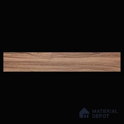 Burma Teak Crystal Finish Vinyl Flooring | VF 00156 | 3 ft x 6 Inch - 2 mm | UV Coated Suitable For Bedroom, Office & Indoor Sports Area