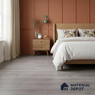 HDF Laminate Wood Floor 4 ft x 7.8 inch - 12 mm | LF 00270 | 10-Year Residential Warranty AC4 Grade | Arc Click DIY Installation With Wax Coating | Paper Joint Groove | Suitable For Living Room, Bedroom & Office