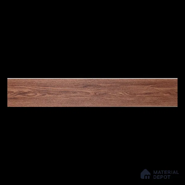Azeri Mahogany Crystal Finish Vinyl Flooring | VF 00141 | 3 ft x 6 Inch - 1.5 mm | UV Coated Suitable For Bedroom, Office & Indoor Sports Area
