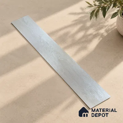 Pearl Mist Crystal Finish Vinyl Flooring | VF 00143 | 3 ft x 6 Inch - 1.5 mm | UV Coated Suitable For Bedroom, Office & Indoor Sports Area