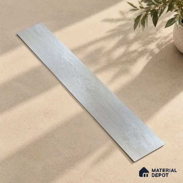 Pearl Mist Crystal Finish Vinyl Flooring | VF 00143 | 3 ft x 6 Inch - 1.5 mm | UV Coated Suitable For Bedroom, Office & Indoor Sports Area