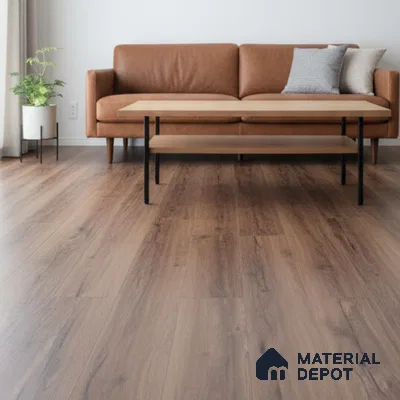 Wenge Crystal Finish Vinyl Flooring | VF 00147 | 3 ft x 6 Inch - 1.5 mm | UV Coated Suitable For Bedroom, Office & Indoor Sports Area
