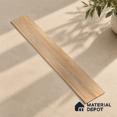 Virgin Pine Crystal Finish Vinyl Flooring | VF 00127 | 3 ft x 6 Inch - 2 mm | UV Coated Suitable For Bedroom, Office & Indoor Sports Area