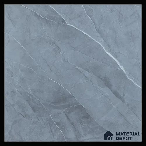 Armani Nero Crystal Finish Vinyl Flooring | VF 00134 | 2 ft x 2 ft - 2 mm | UV Coated Suitable For Bedroom, Office & Indoor Sports Area