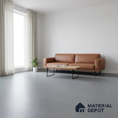 Petra Grey Crystal Finish Vinyl Flooring | VF 00135 | 2 ft x 2 ft - 2 mm | UV Coated Suitable For Bedroom, Office & Indoor Sports Area
