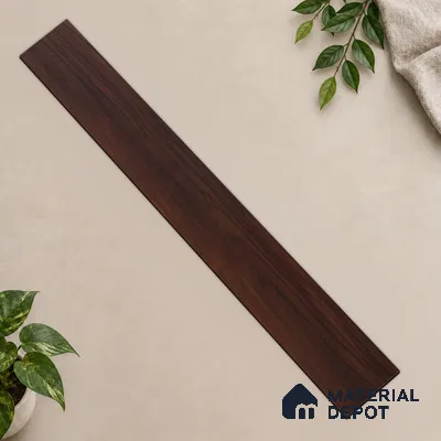 HDF Laminate Wood Floor 4 ft x 7.7 inch - 8 mm | LF 00254 | 10-Year Residential Warranty | AC4 Grade | Wax Coated & Unilin Patented Locking | Suitable For Living Room, Bedroom & Office
