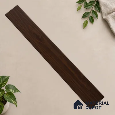 HDF Laminate Wood Floor 4 ft x 8 inch - 8 mm | LF 00243 | Arc Click DIY Installation & Paper Joint Groove | 10-Year Residential Warranty | AC4 Grade | Suitable For Living Room, Bedroom & Office