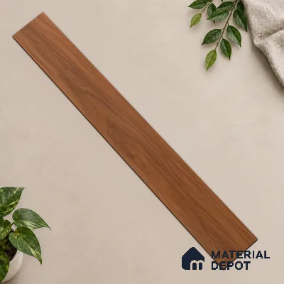 HDF Laminate Wood Floor 4 ft x 7.7 inch - 8 mm | LF 00251 | 10-Year Residential Warranty | AC4 Grade | Wax Coated & Unilin Patented Locking | Suitable For Living Room, Bedroom & Office