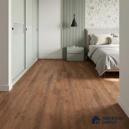 Provence Oak Laminate Wood Floor 4.13 ft x 7.55 inch - 8 mm | LF 00352 E | Unilin Patented Locking | AC4 Grade 25-Year Residential Warranty | Suitable For Living Room, Bedroom & Office