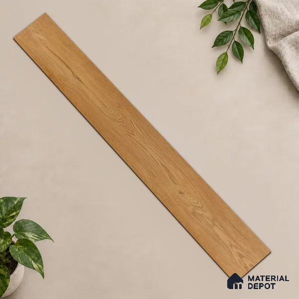 HDF Base Laminate Wood Floor 4 ft x 8 inch - 8 mm | LF 00364 H | 10-Year Residential Warranty | AC4 Grade Wax Coated | Suitable For Living Room, Bedroom & Office