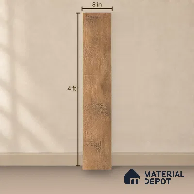 Barn Oak Laminate Wood Floor 4.13 ft x 7.55 inch - 8 mm | LF 00353 E | Unilin Patented Locking | AC4 Grade 25-Year Residential Warranty | Suitable For Living Room, Bedroom & Office