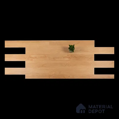 Golden Wood Suede Finish Hybrid Vinyl Flooring | VF 00164 D | 4 ft x 7.2 Inch - 3 mm | Suitable For Bedroom, Office & Indoor Sports Area