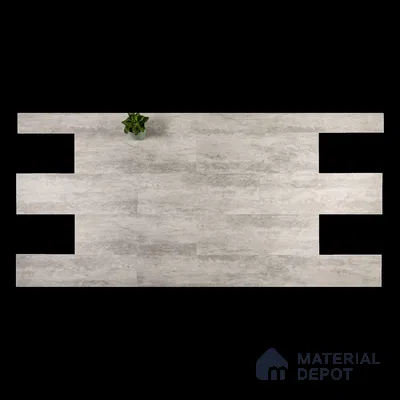 Cement Gray Suede Finish Hybrid Vinyl Flooring | VF 00164 J | 3 ft x 1 ft - 3 mm | Suitable For Bedroom, Office & Indoor Sports Area