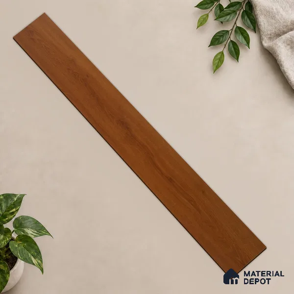 HDF Laminate Wood Floor 4 ft x 8 inch - 8 mm | LF 00286 | 10-Year Residential Warranty AC4 Grade | Arc Click DIY Installation With Wax Coating | Suitable For Living Room, Bedroom & Office
