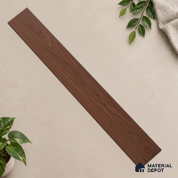 HDF Laminate Wood Floor 4 ft x 8 inch - 8 mm | LF 00292 | 10-Year Residential Warranty AC4 Grade | Arc Click DIY Installation With Wax Coating | Suitable For Living Room, Bedroom & Office