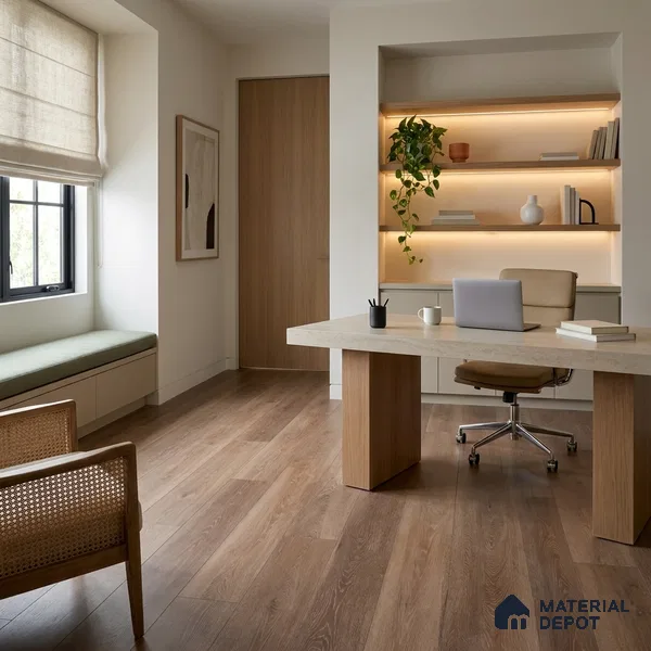 HDF Fish Bone Laminate Wood Floor AC5 Class 33 Grade Chevron Tuscan Harvest Neo LF 00302 D 48 x 12 inch (1220x300 mm) - 8 mm | Natural Wood Grain Surface | V Groove | Unilin Click Locking System Unilin Click Locking System with Moisture Resistant Yellow Backing | European Designs | 12-15 Years Warranty