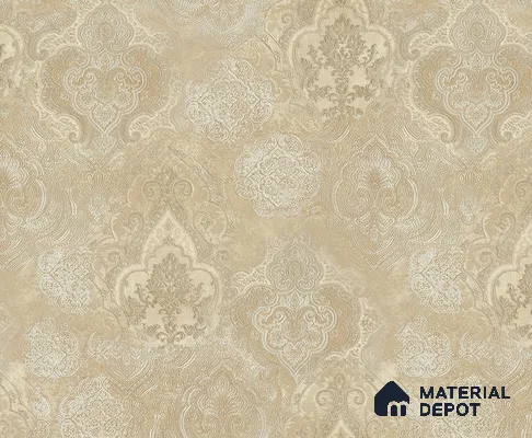 72001-2 | 5 Meter x 42 Inch  Damask Look Wallpaper - 57 Sq. Ft.