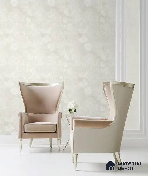 72001-3 | 5 Meter x 42 Inch  Damask Look Wallpaper - 57 Sq. Ft.