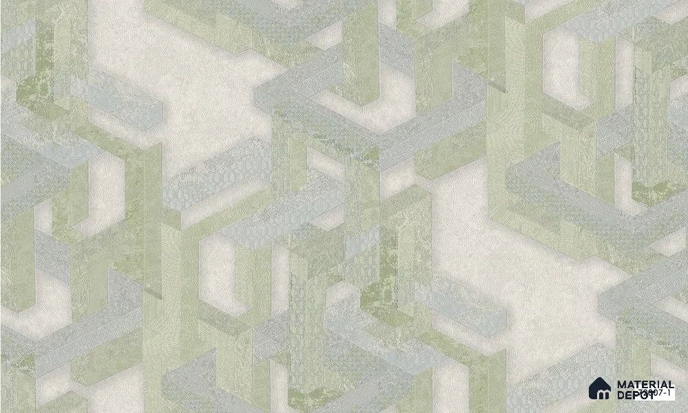 72007-1 | 5 Meter x 42 Inch Geometric Look Wallpaper - 57 Sq. Ft.