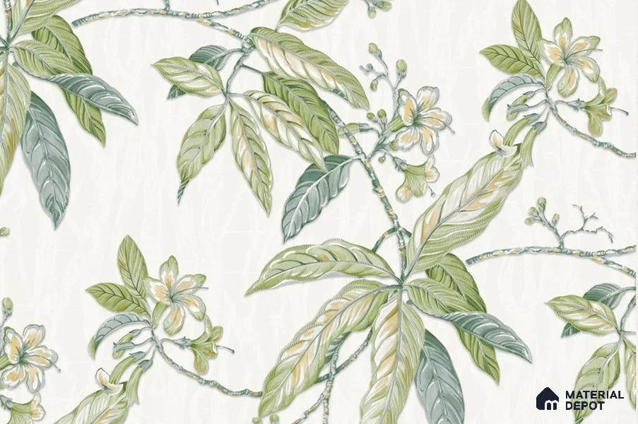 72009-3 | 5 Meter x 42 Inch  Florals Look Wallpaper - 57 Sq. Ft.