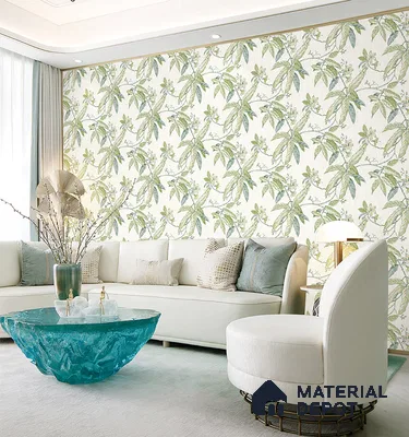 72009-3 | 5 Meter x 42 Inch  Florals Look Wallpaper - 57 Sq. Ft.