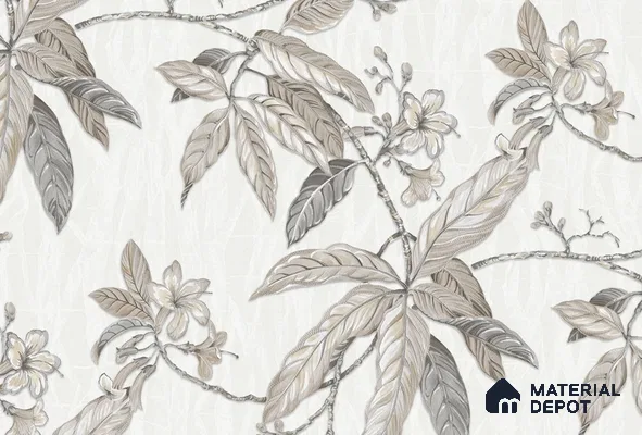 72009-4 | 5 Meter x 42 Inch  Florals Look Wallpaper - 57 Sq. Ft.