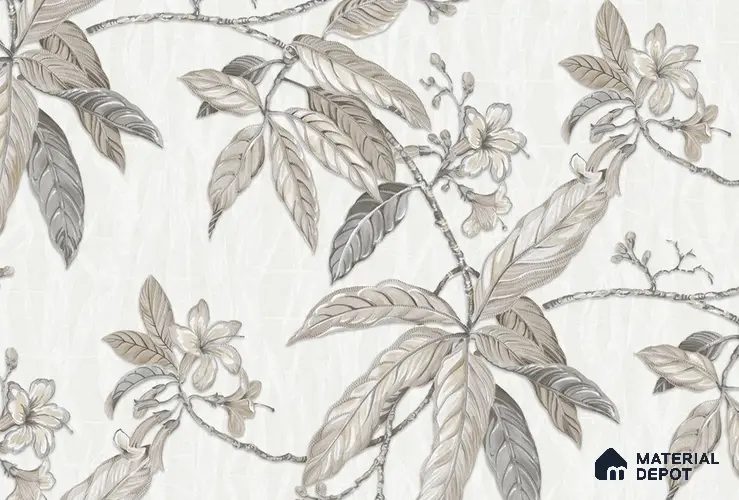72009-4 | 5 Meter x 42 Inch  Florals Look Wallpaper - 57 Sq. Ft.