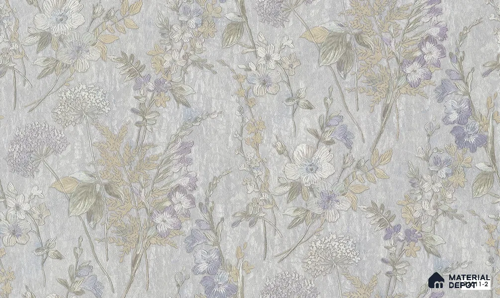 72011-2 | 5 Meter x 42 Inch Florals Look Wallpaper - 57 Sq. Ft.