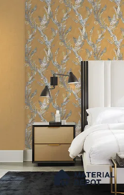 72013-1 | 5 Meter x 42 Inch  Florals Look Wallpaper - 57 Sq. Ft.