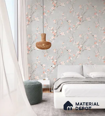 81341-3 | 5 Meter x 42 Inch  Florals Look Wallpaper - 57 Sq. Ft. | Minimum 15% wastage during installation