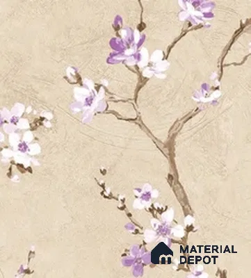 81341-4 | 5 Meter x 42 Inch  Florals Look Wallpaper - 57 Sq. Ft. | Minimum 15% wastage during installation