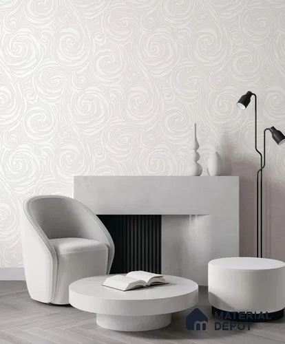 81345-1 | 5 Meter x 42 Inch Patterned Look Wallpaper - 57 Sq. Ft. | Minimum 15% wastage during installation