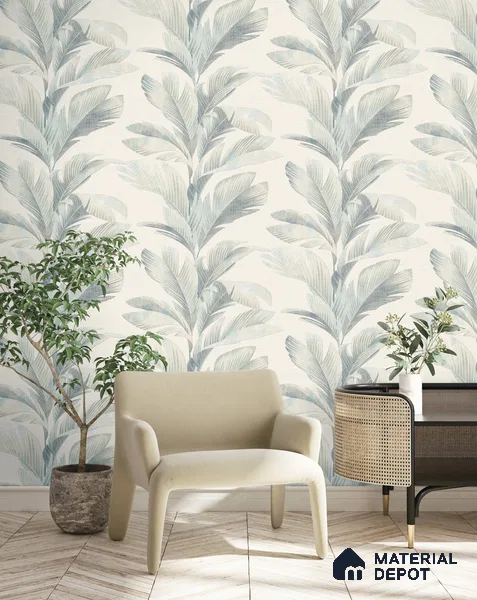 81347-3 | 5 Meter x 42 Inch  Tropical Look Wallpaper - 57 Sq. Ft. | Minimum 15% wastage during installation