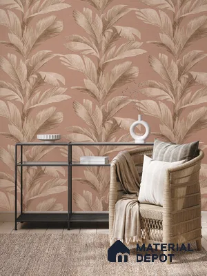 81347-4 | 5 Meter x 42 Inch  Tropical Look Wallpaper - 57 Sq. Ft. | Minimum 15% wastage during installation