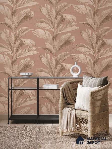 81347-4 | 5 Meter x 42 Inch  Tropical Look Wallpaper - 57 Sq. Ft. | Minimum 15% wastage during installation