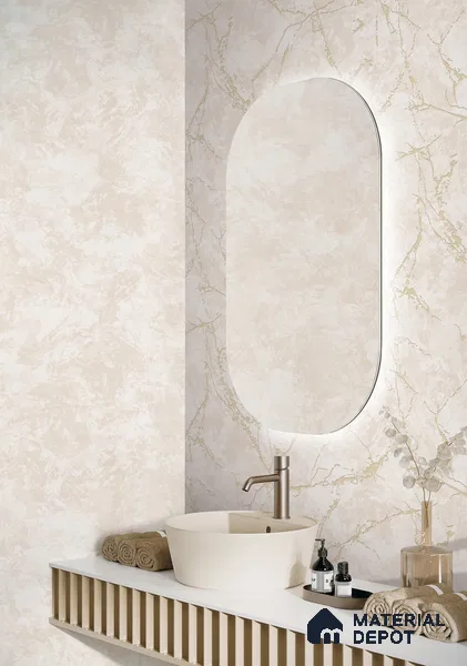 81349-2 | 5 Meter x 42 Inch Marble Look Wallpaper - 57 Sq. Ft. | Minimum 10% wastage during installation