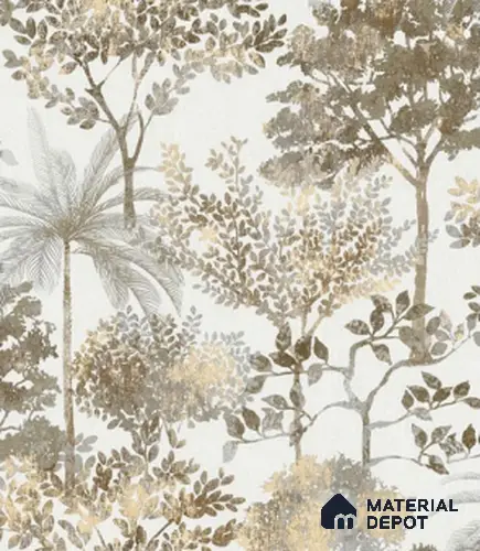 9014 | 10 Meter x 21 Inch Tropical Look Wallpaper - 57 Sq. Ft. | Minimum 15% wastage during installation