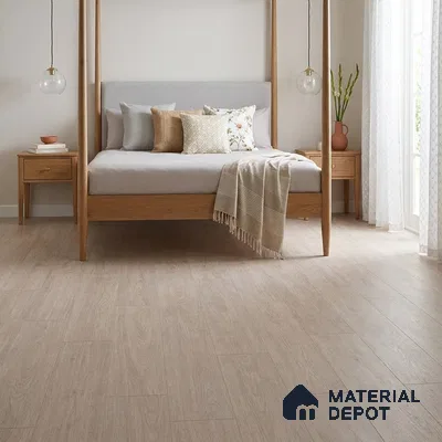 River Oak Grey Wood Look 4 ft x 7 inch - 6 mm SPC Flooring | SP 00126 B | 5-Year Warranty Click-Lock DIY Installation | Suitable For Kitchen, Living Room & Bedroom