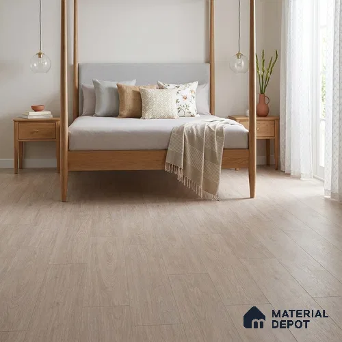 River Oak Grey Wood Look 4 ft x 7 inch - 6 mm SPC Flooring | SP 00126 B | 5-Year Warranty Click-Lock DIY Installation | Suitable For Kitchen, Living Room & Bedroom