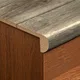 SPC L Nosing Profile TF 00400 S |  8 ft x 1 inch  - 12 mm | Compatible for SPC Floor SP 00108 | Image - 1