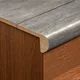 SPC L Nosing Profile TF 00410 S |  8 ft x 1 inch  - 12 mm | Compatible for SPC Floor SP 00098 | Image - 1