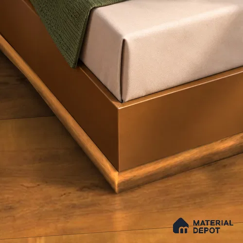 SPC Corner Beading TF 00504 E | 8 ft x 2 inch - 16 mm | Compatible for SPC Floor SP 00127