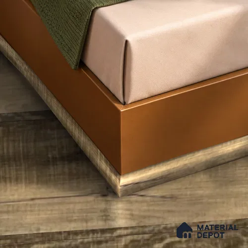 SPC Corner Beading TF 00392 F |  8 ft x 2 inch  - 18 mm | Compatible for SPC Floor SP 00116