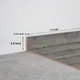 SPC Skirting TF 00408 H |  8 ft x 2.5 inch  - 12 mm | Compatible for SPC Floor SP 00100 | Image - 1