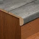 SPC L Nosing Profile TF 00408 S |  8 ft x 1 inch  - 12 mm | Compatible for SPC Floor SP 00100 | Image - 1