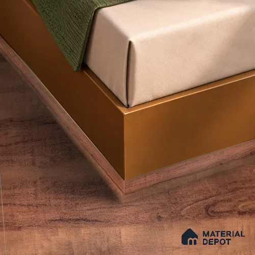 MDF Corner Beading Profile TF 00588 C | 8 ft x 25 mm x 12 mm | Compatible for Vinyl Floor VF 00151