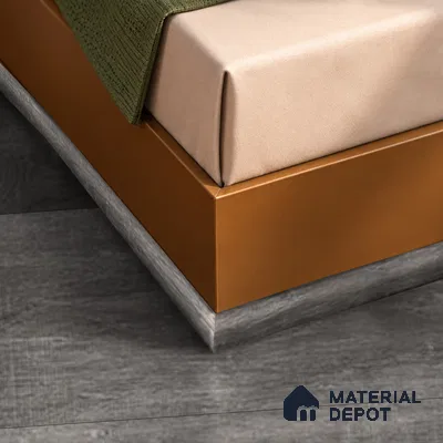 MDF Corner Beading Profile  TF 00457 C | 8 ft x 25 mm x 12 mm | Compatible for Laminate Wood Floor SP 00084
