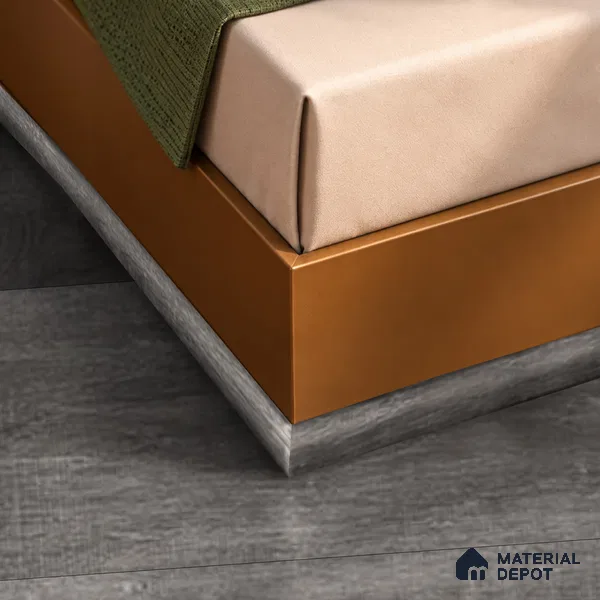 MDF Corner Beading Profile  TF 00457 C | 8 ft x 25 mm x 12 mm | Compatible for Laminate Wood Floor SP 00084