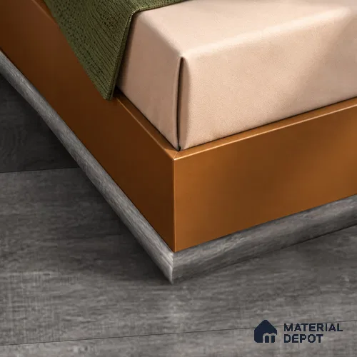 MDF Corner Beading Profile TF 00457 C | 8 ft x 25 mm x 12 mm | Compatible for Laminate Wood Floor SP 00084